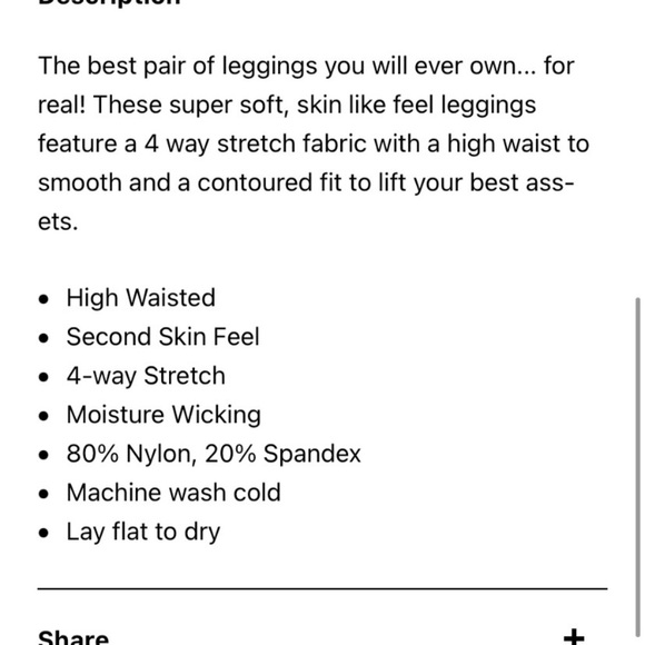 Ribbed leggings - Picture 2 of 6